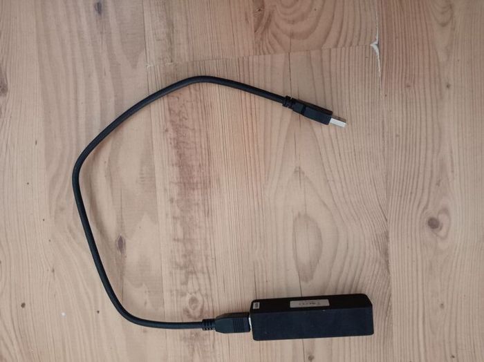 3-port Usb And Ethernet Hub Model A7522