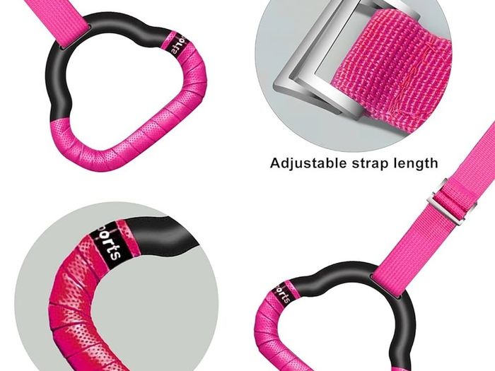 NEW SALE | Gymnastic Rings Set Childrens Home Fitness Training Equipment with Adjustable Buckle