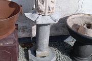 Japanese granite cut stone garden feature