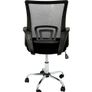 Black Study Chair Image 3