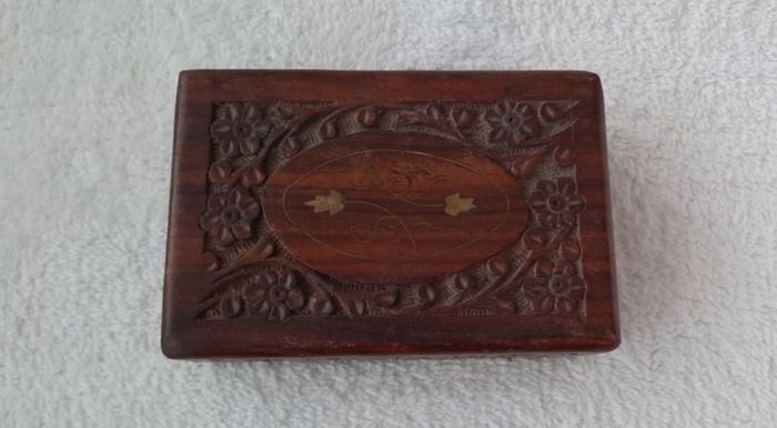 Decorative Carved Wooden Box