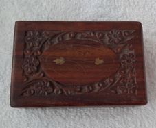 Decorative Carved Wooden Box