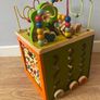 Zany Zoo wooden activity cube Image 2