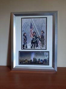 Memorabilia - 9/11 fire fighters print