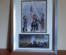 Memorabilia - 9/11 fire fighters print