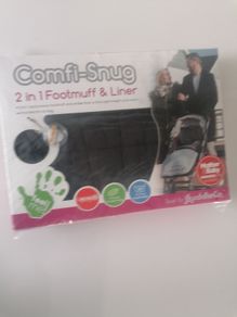 Snug 2 in 1 Footmuff and Stroller liner