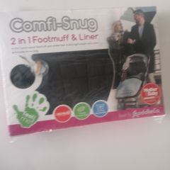 Snug 2 in 1 Footmuff and Stroller liner