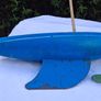 3 X Mid Century Wooden Pond Yachts Image 3