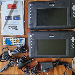 Tevion Twin car DVD Player with accessories and Manual, not tested