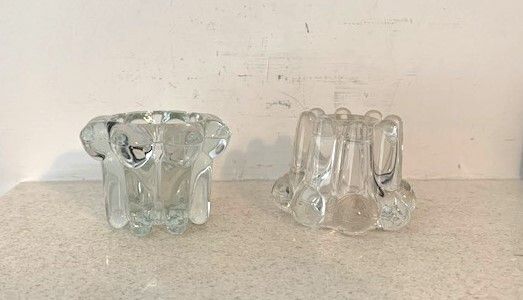 Vintage Atomic Bubble Candle Holders VMC Reims
