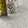 Vintage Silver Toned Napkin Rings - Filigree Set of 6. Image 4