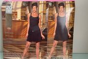 BNWT 2 pairs of Luxury Gloss Tights, size small