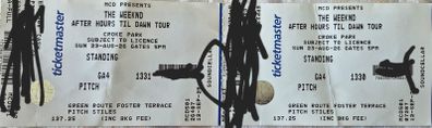2 x pitch tickets - The Weekend after hours til dawn tour, Sunday August 23rd Croke Park