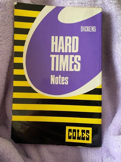 Vintage Coles Notes Charles Dickens Hard Times