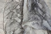 Grey Snake Skin Pattern scarf 80x140cm