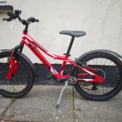 Kids bicycle DRAG Hardy Jr. 20" Red & Girls Helmet