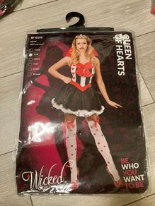 Halloween costume Queen of hearts