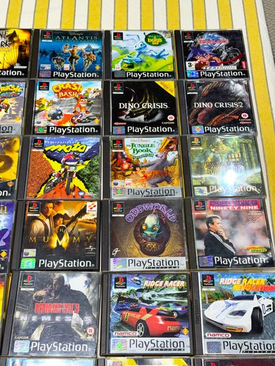 PS1 Retro Sony Playstation 1 games
