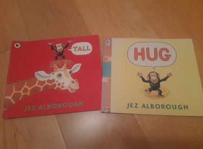 Hug and Tall by Jez Alborough