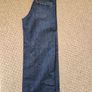 H&M cropped wide leg blue jeans size UK10/EU38 Image 7