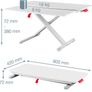 Leitz Ergo Cosy Standing Desk Converter with Sliding Tray Image 4