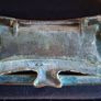 Antique Reclaimed Brass Letterbox with Door Knocker Image 5