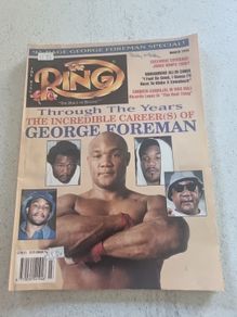 The Ring Magazine, March 1995, George Forman  Special