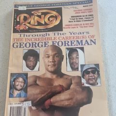 The Ring Magazine, March 1995, George Forman  Special