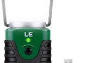 LE Rechargeable Camping Lantern, 1000 Lumen Camping Lights, 4 Modes Emergency Light with 4400mAh Power Bank, Water Resistant Tent Light for Camping, Hiking, Fishing, Power Cuts and More