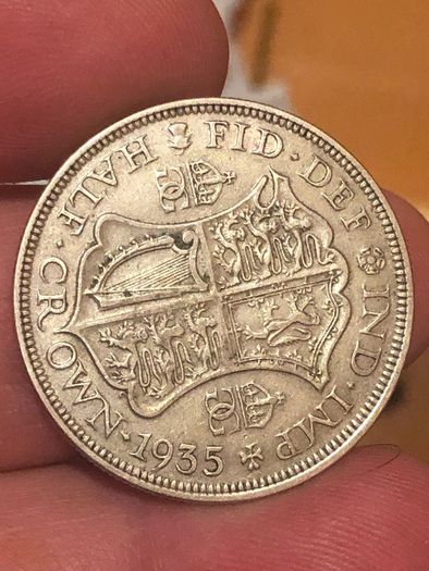 1935 Halfcrown George V Silver