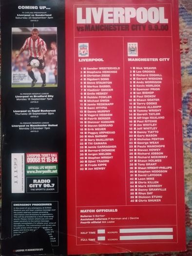 Match Programs