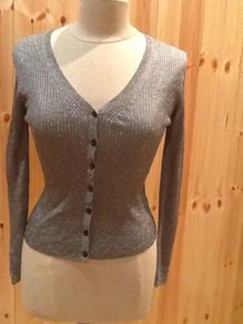 Metallic Cardigan