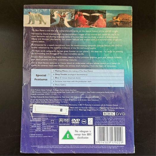 The Blue Planet Narrated by David Attenborough BBC Special Edition