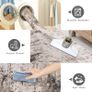 Runner Rugs for Hallway Non-slip Taupe 80x300cm Extra Long Kitchen Rug Washable Thin Hallway Runner Mat Low Pile Floor Carpet for Entrance Bathroom Laundry Bedroom Image 5