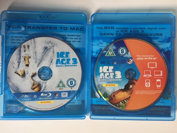 Ice Age (Blue Sky Studios) 2002-2012 (Movies 1-4) [Blu-ray 4x Animated Movies]