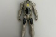 2011 Marvel Grey Armor Iron Man Avengers Mini Action Figure - Hasbro