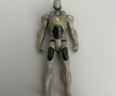 2011 Marvel Grey Armor Iron Man Avengers Mini Action Figure - Hasbro