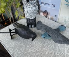 Scarecrow plastic birds for garden