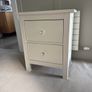 White bedside locker Image 4