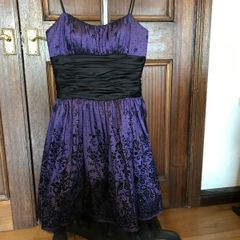 Morgan & Co Purple Dress