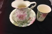 Bone China Hadida Jug, Saucer and Tumbler