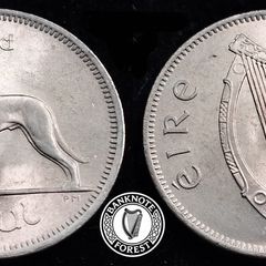 [#2406] - Ireland 1964 | Irish 6p | 6 Pence | Wolfhound | KM.13a | MS