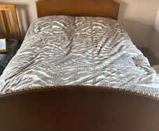 old double bed