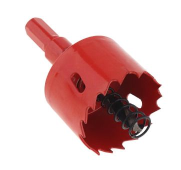 6pce BiMetal Hole Saw Kit 16-50mm, Hex Shaft