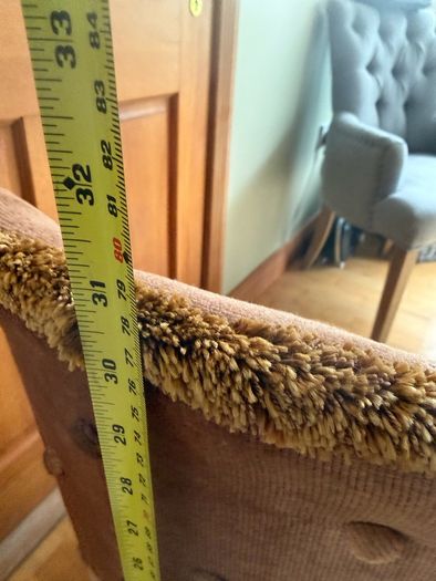 Genuine Vintage Slipper /Tub Brown Bedroom Chair