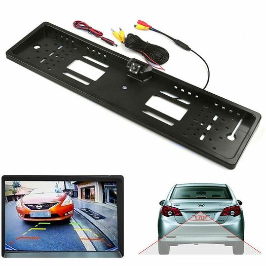Car Rear View Reversing HD Camera Back Up Parking Number Plate Night Vision