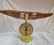 Vintage - Salter baby scales.