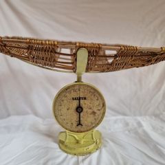 Vintage - Salter baby scales.