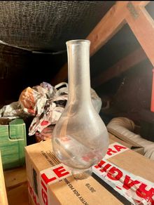 Vintage Oil Lamp Chimney