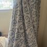 Set of 100% cotton curtains 270cm long Image 6